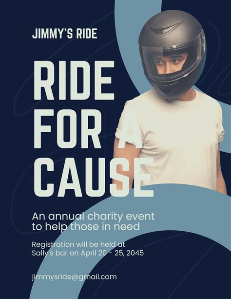 Motorcycle Ride Flyer Template 1