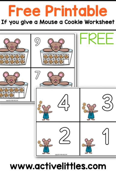 Mouse Cookie Printable Book Printable