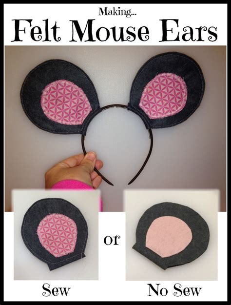 Mouse Ears Craft Template