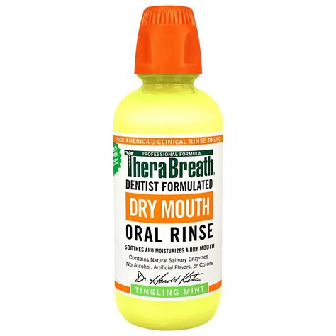 Mouth rinse for dry mouth