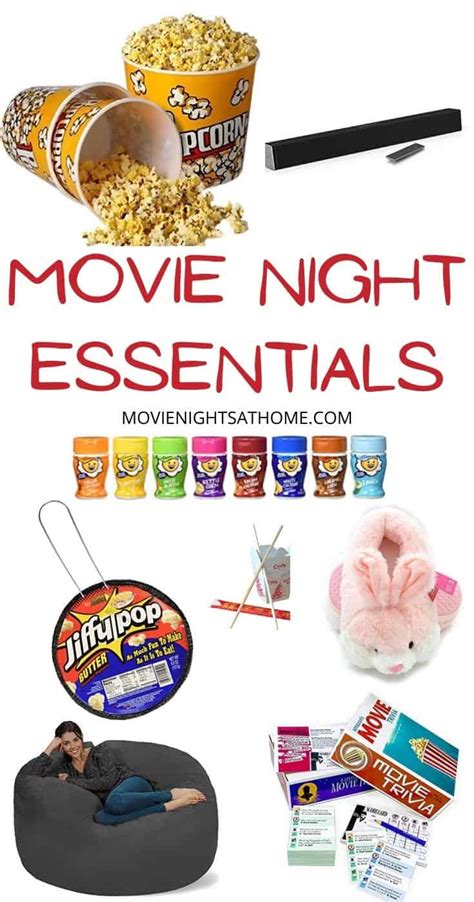 Movie Caddies Movie Night Essentials