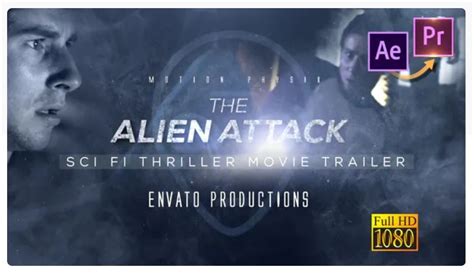 A movie trailer template with a sense of excitement and energy