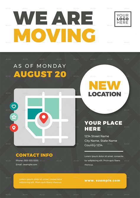 Moving Flyer Template 3