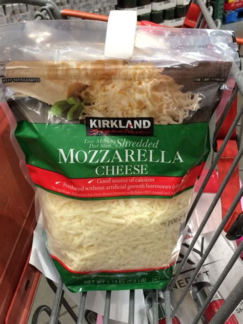 Mozzarella cheese at Costco