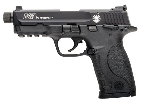 The M&P 22 Compact features a smooth trigger pull