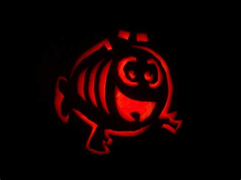 Mr. Grouper Pumpkin Carving Template