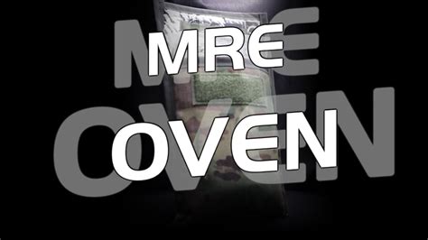 MRE oven-roasting gallery