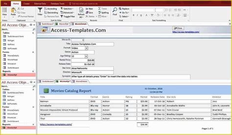 MS Access Template Best Practices