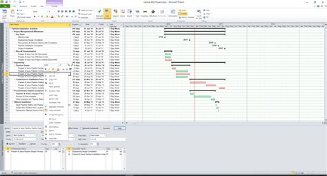 MS Project to Excel Charts