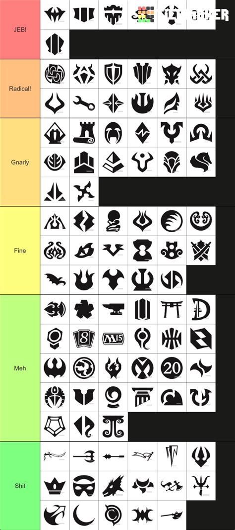 Magic: The Gathering set symbols list