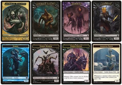 MtG token printing process