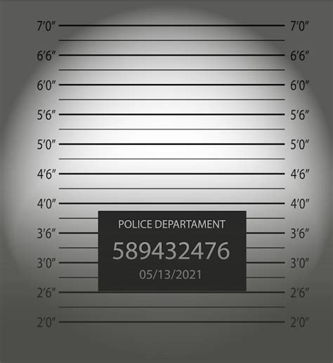 Mug shot template