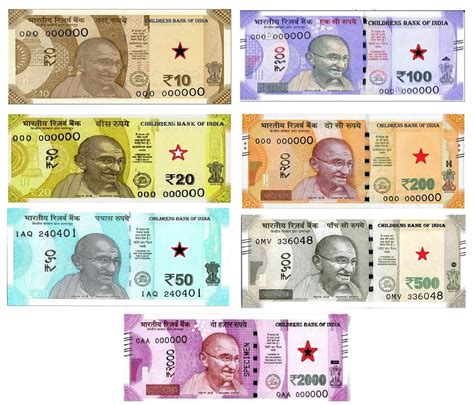 Multi-denomination fake money pack