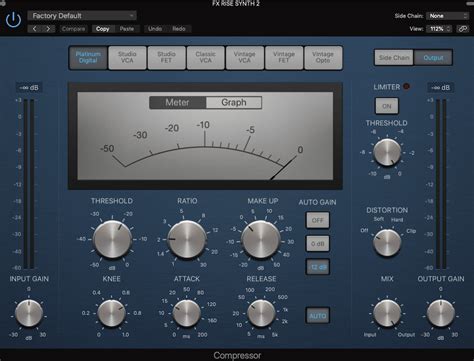 Multiband compression in Logic Pro X