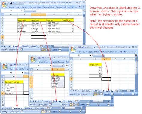 Creating a Weekly Report with Multiple Sheets