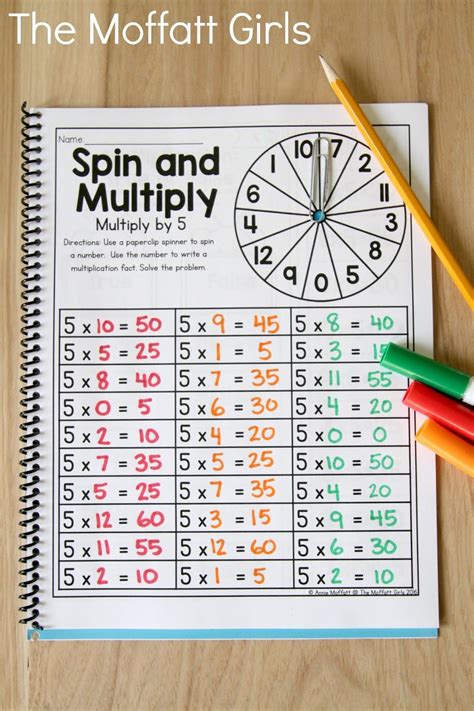 Multiplication Activities 3rd Grade