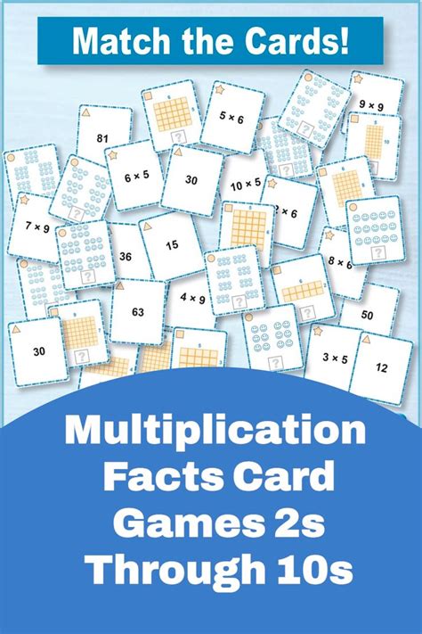 How to Use Multiplication Cards