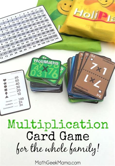 Multiplication Card Variations