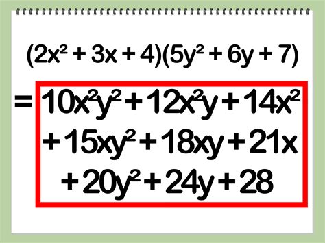 Multiplication Formula Example