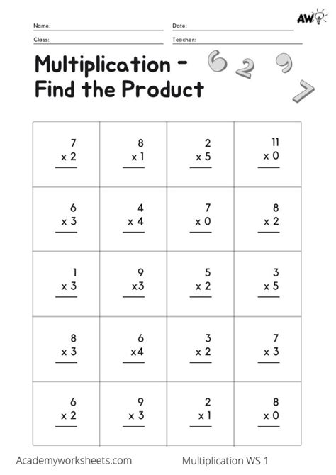 Multiplication practice worksheets using a 30x30 chart