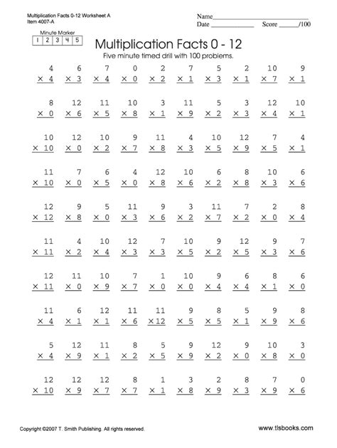 Multiplication Speed Tests