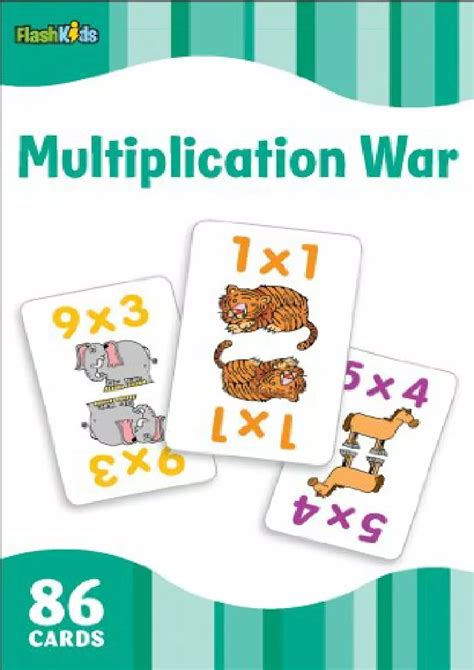 Multiplication War Printable