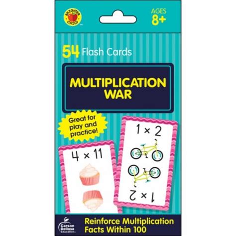 Image of Multiplication War Flash Cards