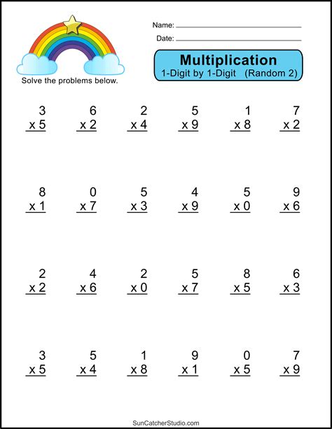 Multiplication Worksheets for Kids