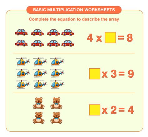 Multiplication Worksheets for Kids