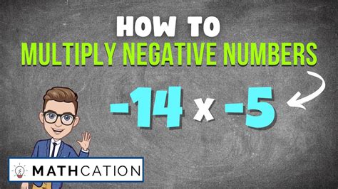 Multiplying with Negative Numbers