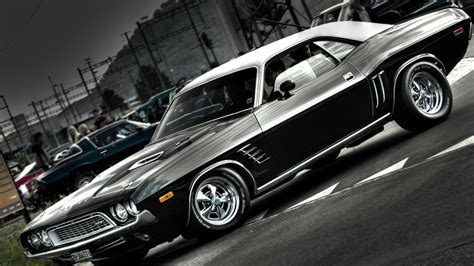 Muscle cars on display at the 2014 Fatal Performance car show