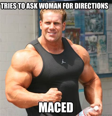 Muscular Man Meme Funny Image