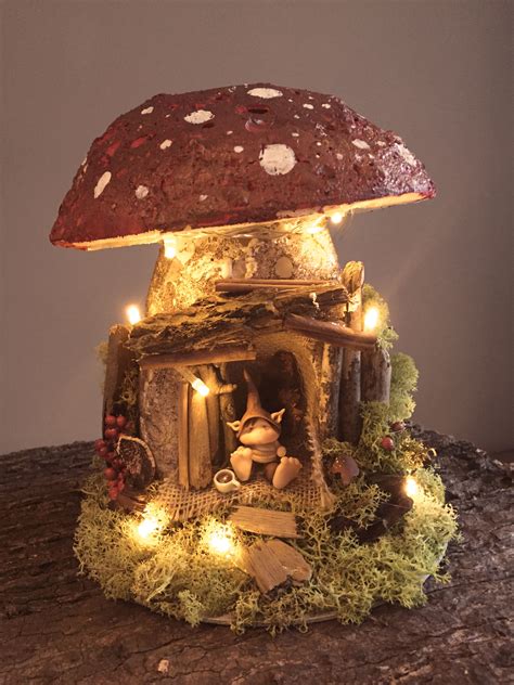 Mushroom Fairy House