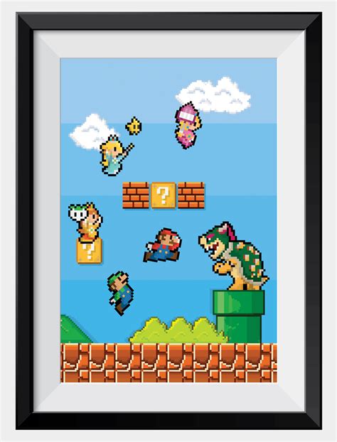 Mushroom Kingdom Printable