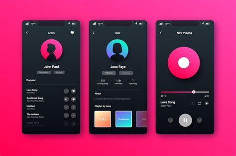 Music App Template