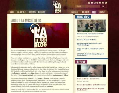 Music Blogs 1