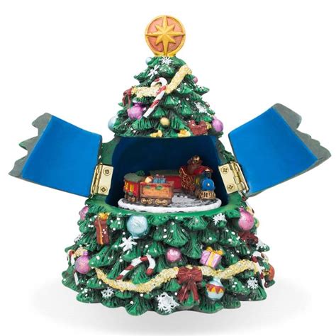 Music box Christmas tree topper