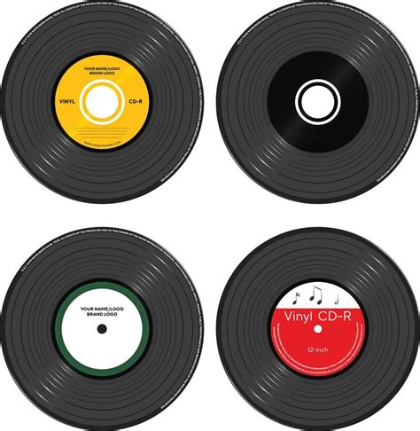 Music CD Label Template