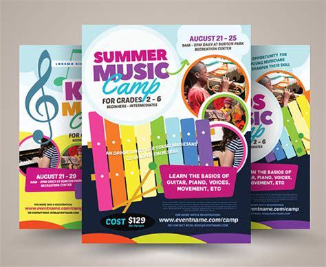 Music Lessons Flyer Template