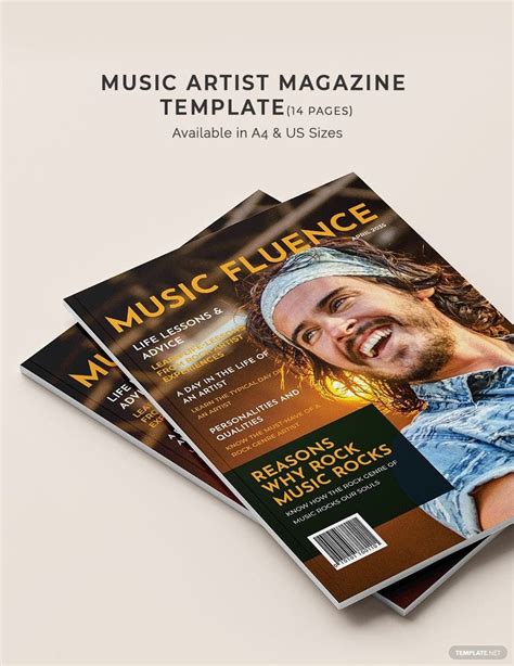 Music Magazine Template