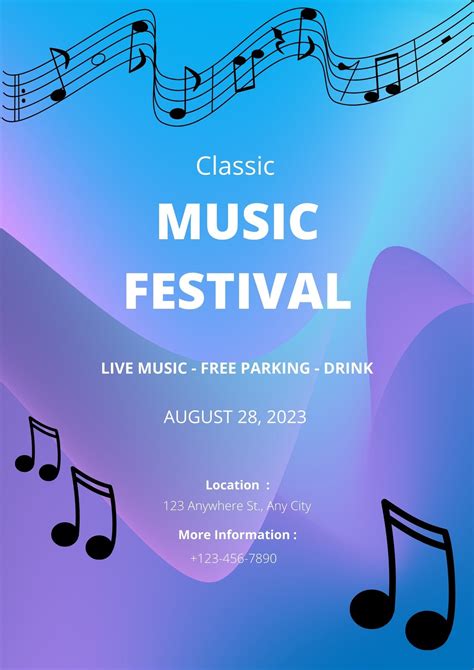 Music Poster Template