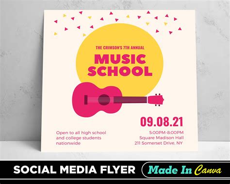 Music School Flyer Template