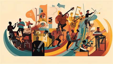 Music Themed Illustrations