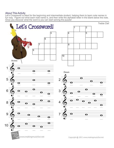 Music Theory Worksheets for Beginners