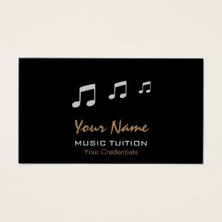 Music Tutor Business Cards