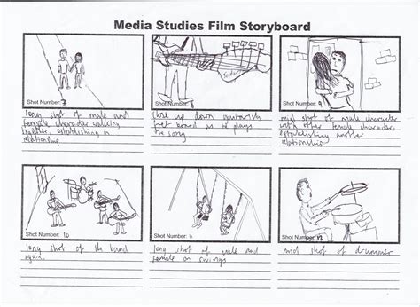 Music Video Storyboard