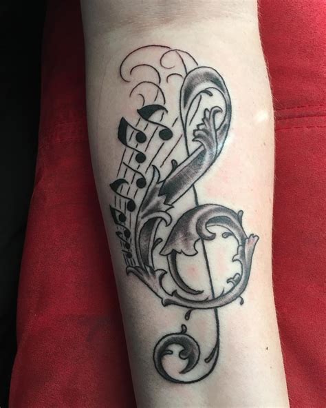 Musical Notes Tattoo