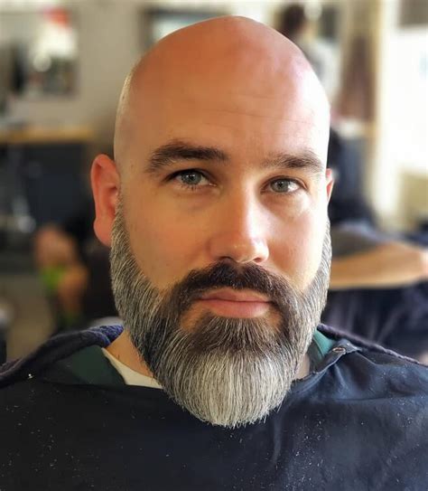 Mustache styles for bald head