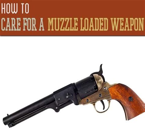 Muzzleloader Maintenance