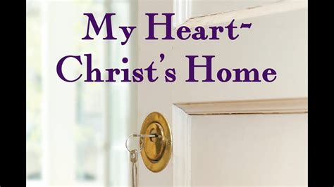 My Heart Christ's Home printable